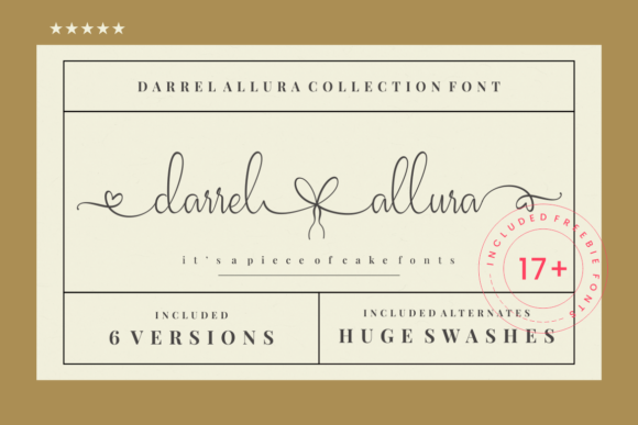 A Creative Font for Magical Product Designs