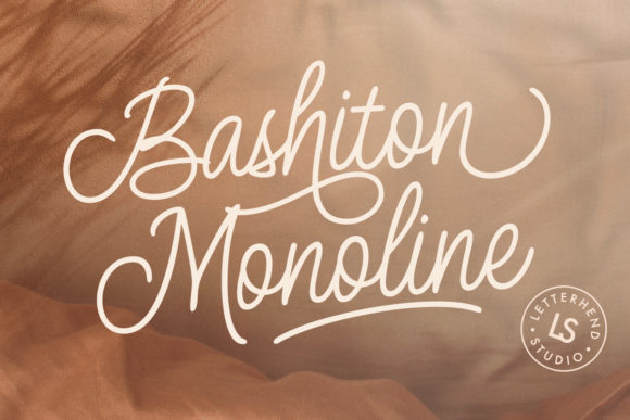 Bashiton Monoline: A Script Font Built for Modern Marketing