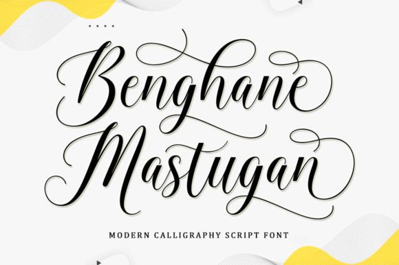 Benghane Mastugan: A Font That Makes Your Brand Look Beautiful