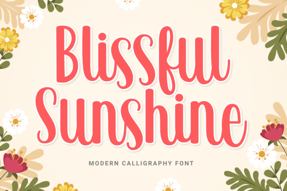 Blissful Sunshine: The Font That Gives Your Brand a Personal Touch