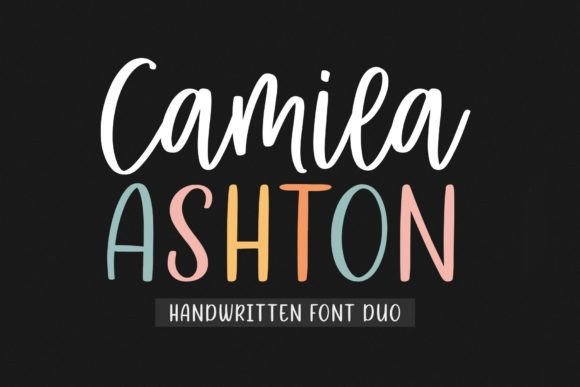 Camila Ashton: A Font That Builds Your Brand's Visual Signature