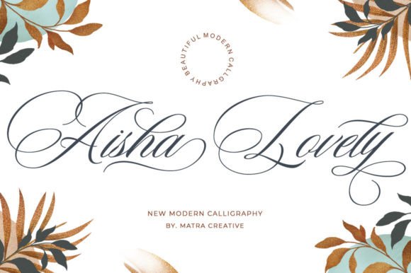 Enhance Your Brand with Aisha Lovely Font