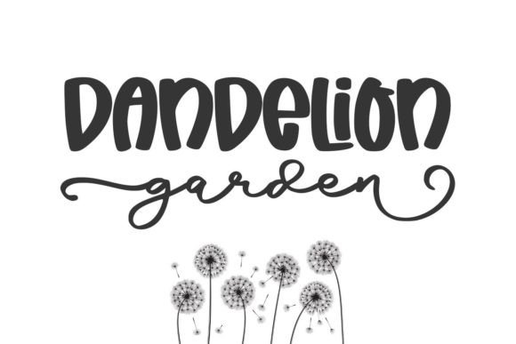 Enhance Your Brand with Dandelion Garden Duo Font