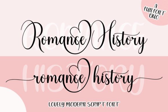 Enhance Your Brand with Romance History Font