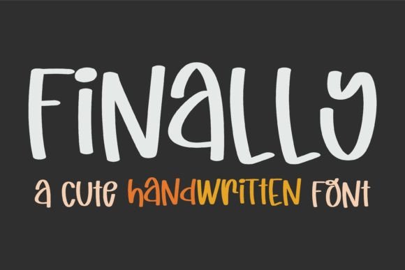 Finally: A Versatile Handwritten Font for Crafters