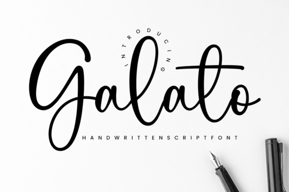Galato: A Delicate Script Font for Refined Branding