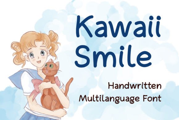 Kawaii Smile: A Warm, Playful Handwritten Script
