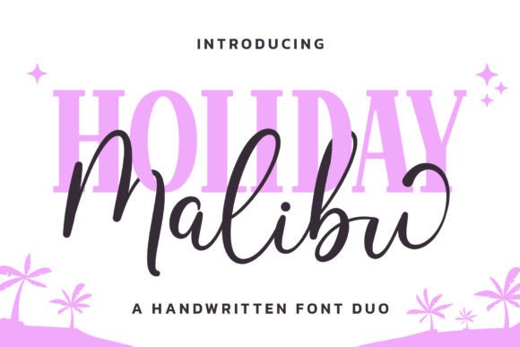Malibu Holiday Duo: A Versatile Font for Web Design