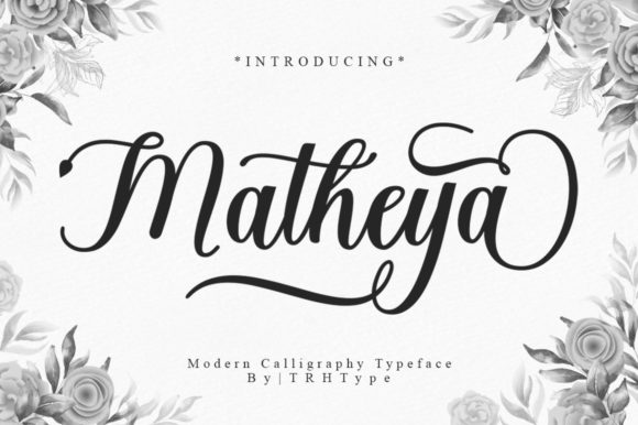 Matheya: The Versatile Script Font for Clean Campaign Designs
