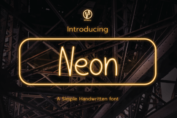 Neon: A Nostalgic Display Font for Modern Web Design