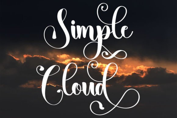 Simple Cloud Font: A Stylish Upgrade for Small Business Branding