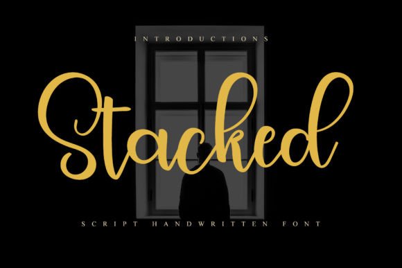 Stacked: A Bold and Expressive Script Amp Font