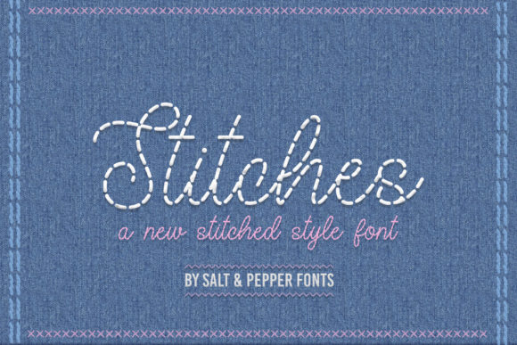 Stitches: A Delicate Script Font for Handmade Projects