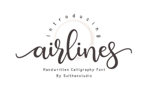 The Airlines Font: Giving Your Small Business a Handwritten Touch