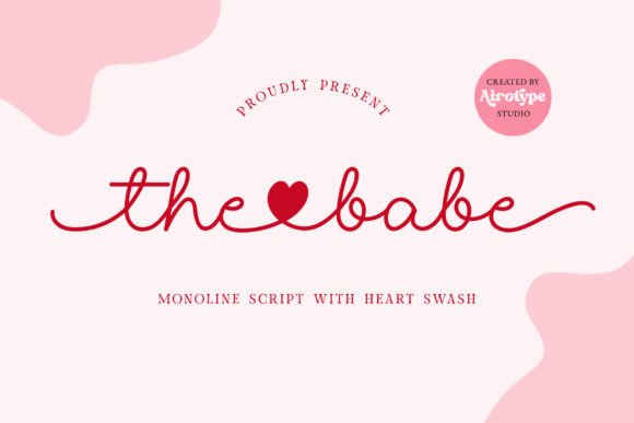 The Babe Font: A Single-Line Script for Editorial Elegance