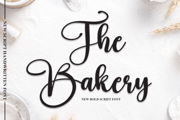 The Bakery: A Bold and Vibrant Font for Crafters