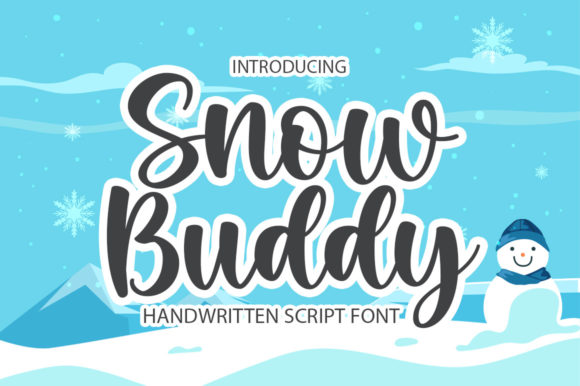 The Snow Buddy Font: A Maker’s Favorite Tool