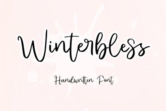 Winterbless: The Handwritten Script Font for Modern Marketing